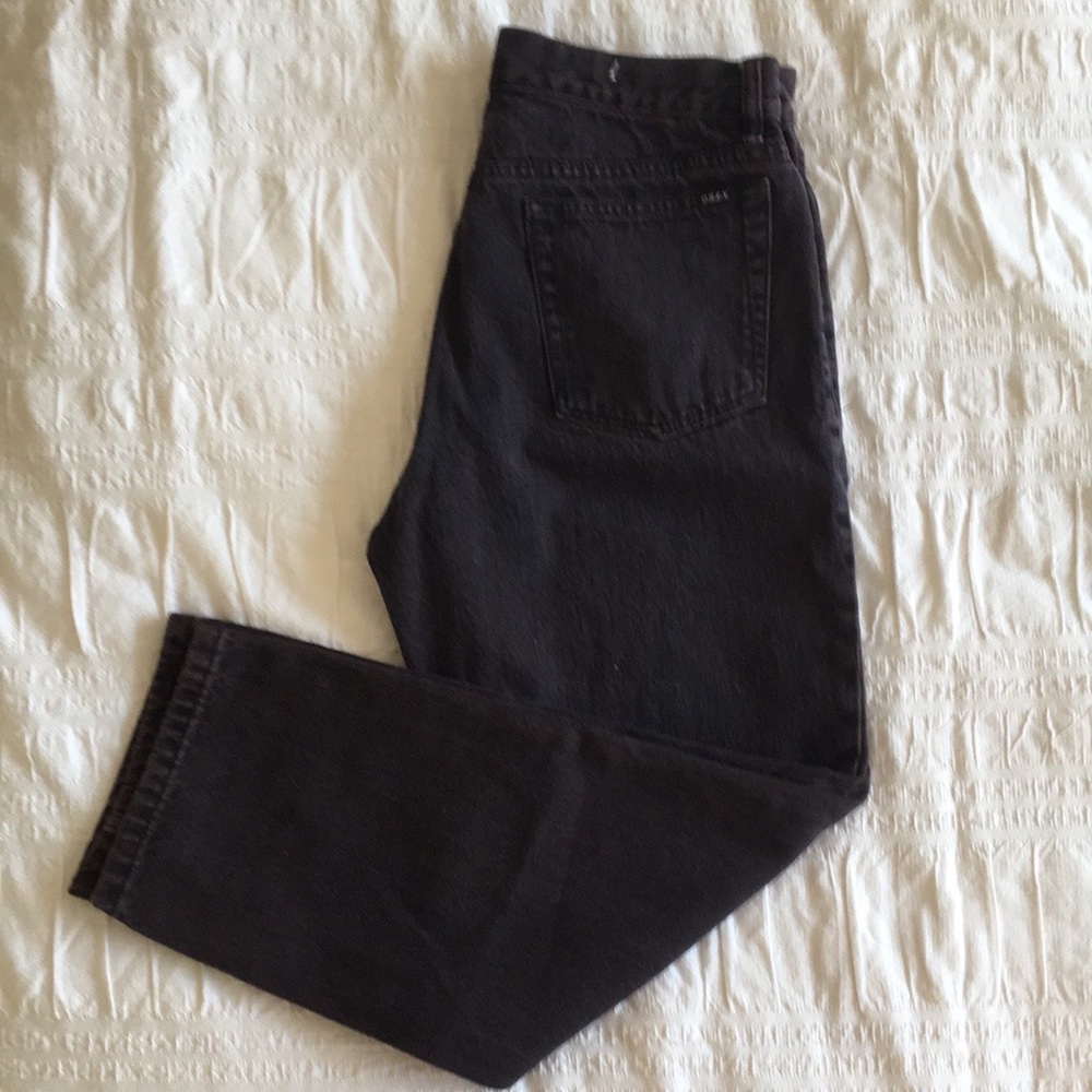 Purple brown obey jeans